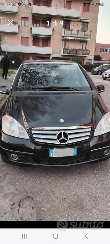 Usata Mercedes A200 102 CV (75 kW) 2009 Nero Monovolume