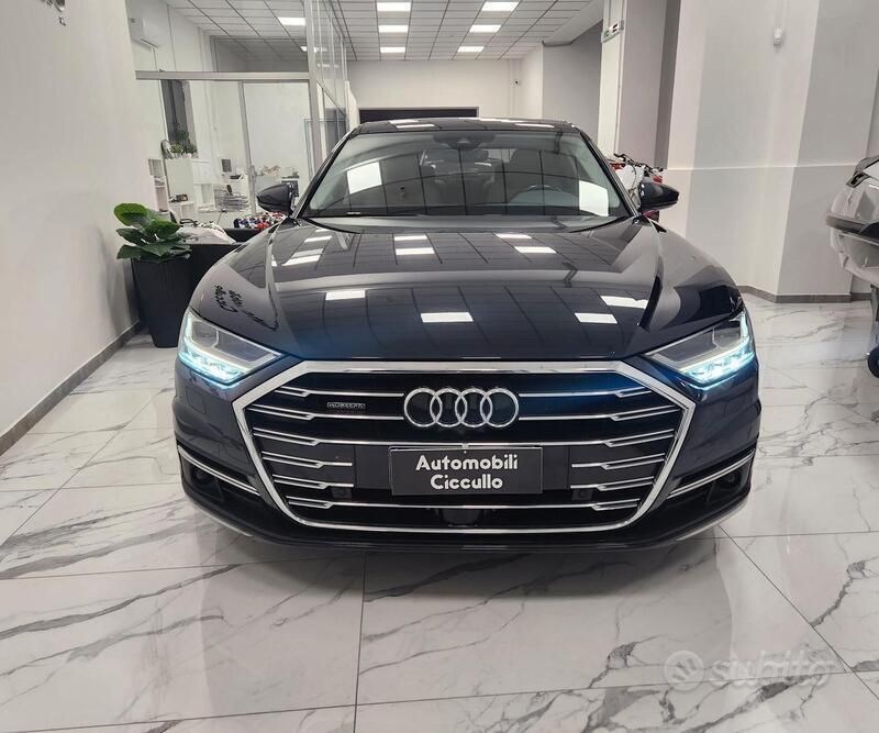 Usata Audi A8 286 CV (210 kW) 2021 Nero Berlina