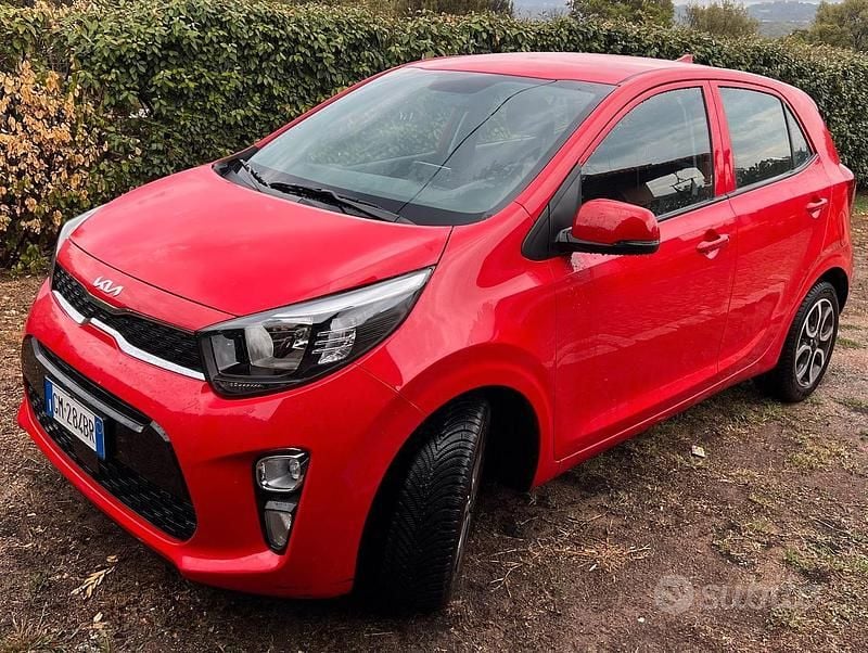 Usata Kia Picanto Style 2023 Rosso Utilitaria