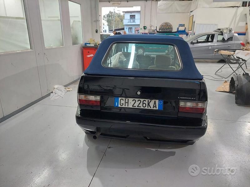 Usata VW Golf Cabriolet 110 CV (80 kW) 1989 Nero Cabrio