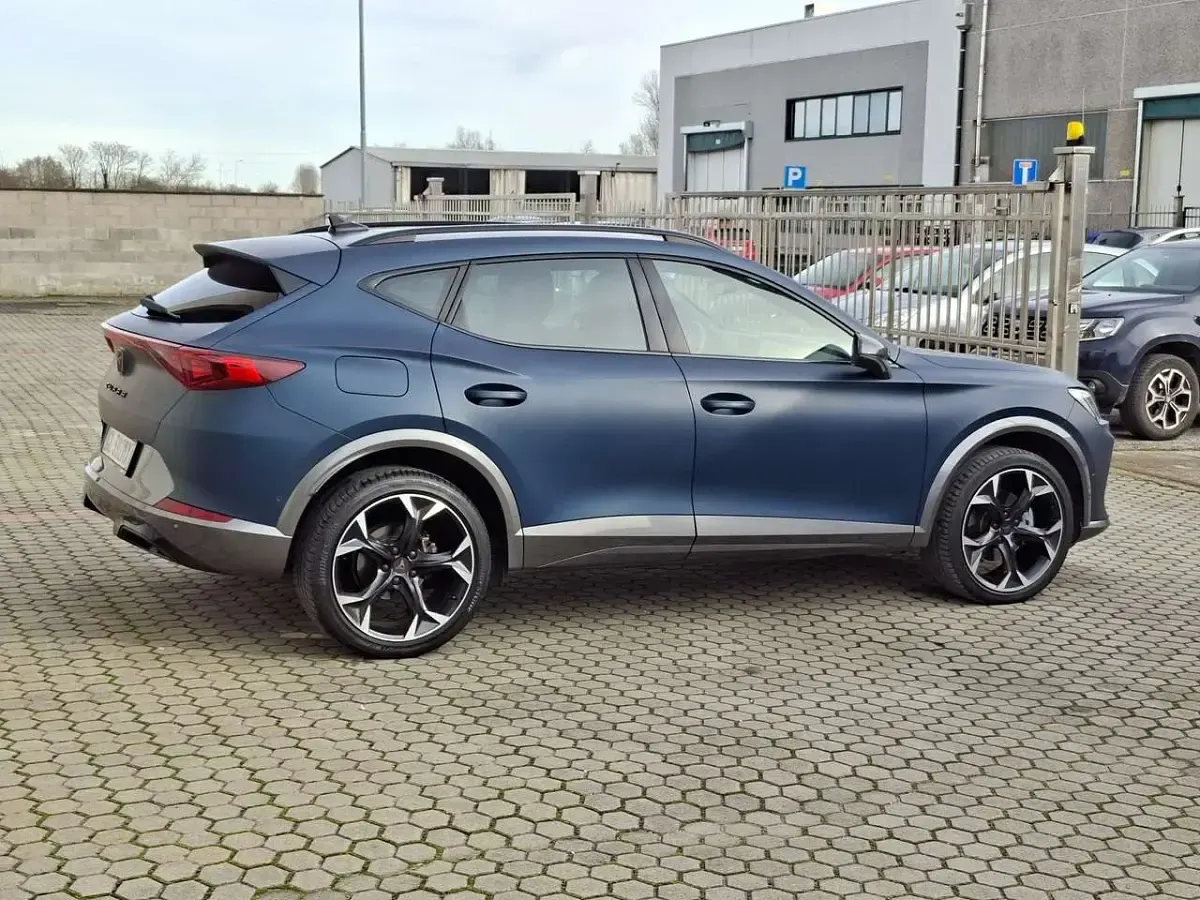 Usata Cupra Formentor 150 CV (110 kW) 2022 Blu/azzurro SUV