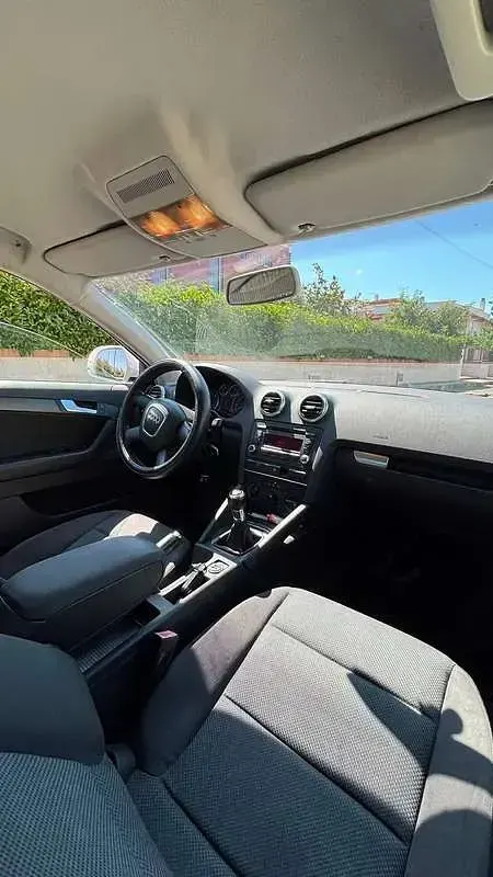 Usata Audi A3 Attraction 140 CV (102 kW) 2009 Nero Utilitaria