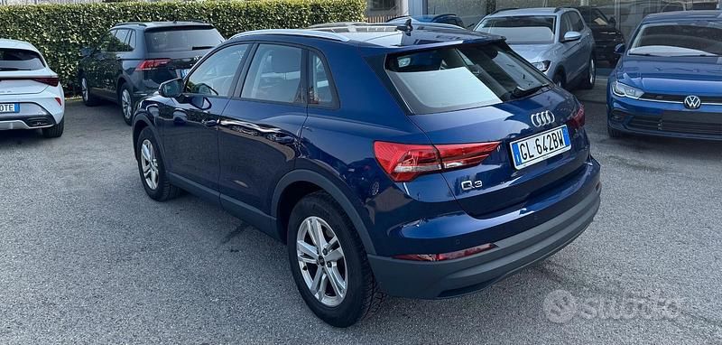 Usata Audi Q3 Ambiente 150 CV (110 kW) 2022 Blu/azzurro SUV