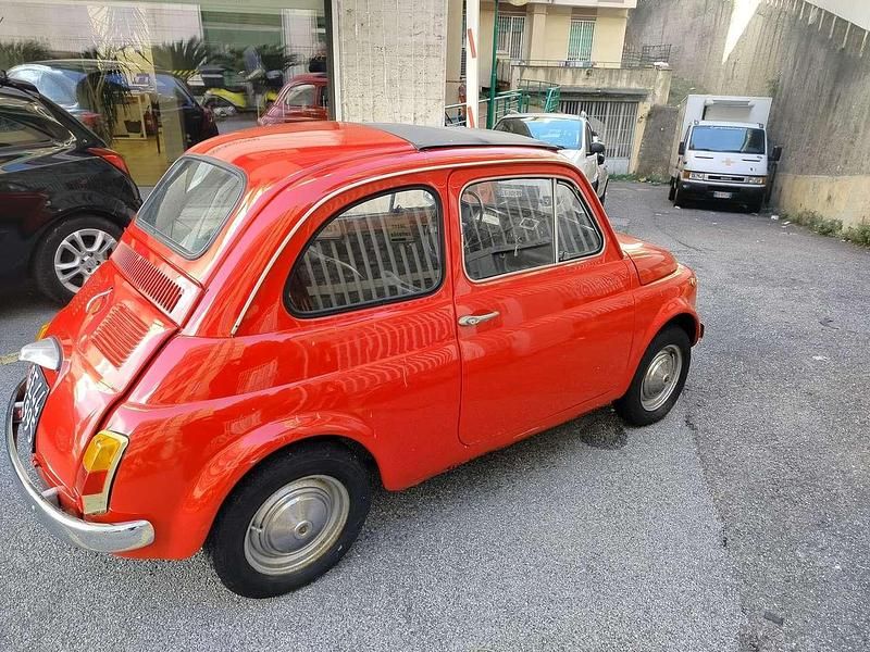 Usata Fiat Cinquecento 18 CV (13 kW) 1970 Rosso Utilitaria