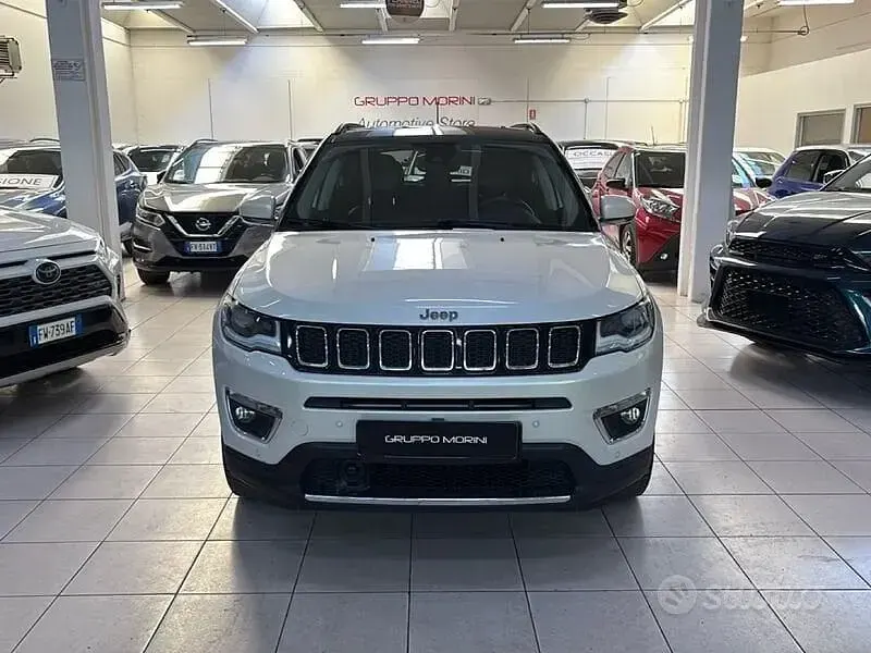 Usata Jeep Compass Limited 140 CV (102 kW) 2018 Bianco SUV