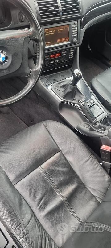 Usata BMW 525 2002 Blu Berlina
