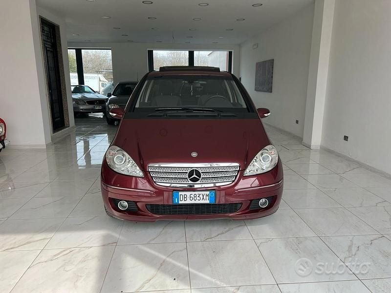 Usata Mercedes A170 Avantgarde 116 CV (85 kW) 2006 Rosso Berlina
