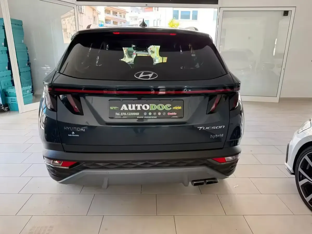Usata Hyundai Tucson 179 CV (131 kW) 2022 Verde SUV