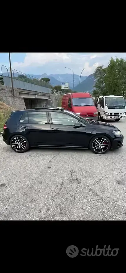 Usata VW Golf VII GTD 184 CV (135 kW) 2022 Nero Berlina