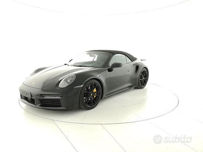 Usata Porsche 911 Turbo S Cabriolet 710 CV (522 kW) 2020 Nero Cabrio