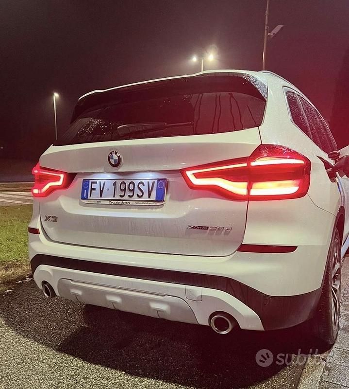 Usata BMW X3 xLine 190 CV (139 kW) 2019 Bianco SUV