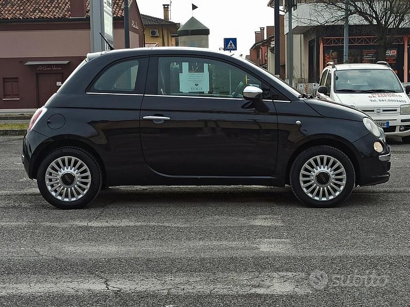 Usata Fiat 500 Lounge 69 CV (50 kW) 2010 Nero Berlina