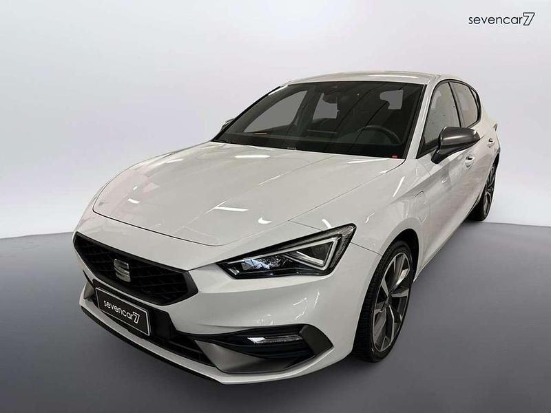 Usata Seat Leon FR 204 CV (150 kW) 2021 Bianco Berlina