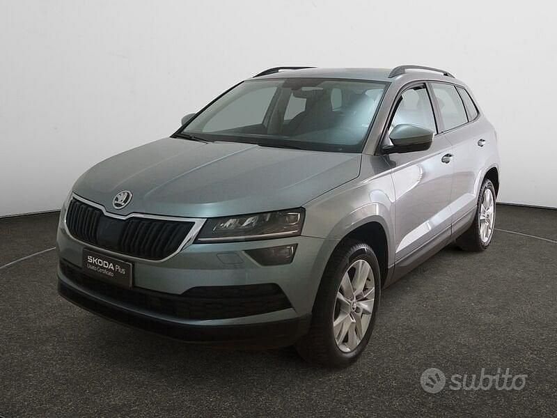 Usata Skoda Karoq Executive 150 CV (110 kW) 2021 Blu/azzurro SUV