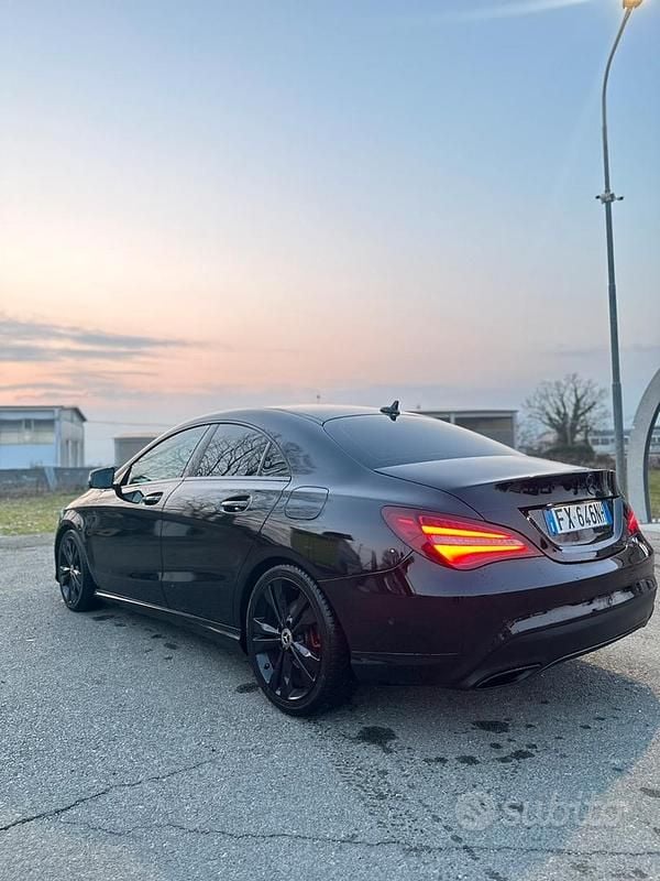 Usata Mercedes CLA180 AMG 155 CV (114 kW) 2019 Nero Berlina