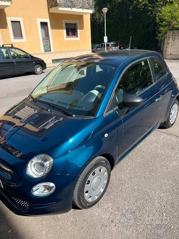 Usata Fiat 500 70 CV (51 kW) 2023 Blu Utilitaria