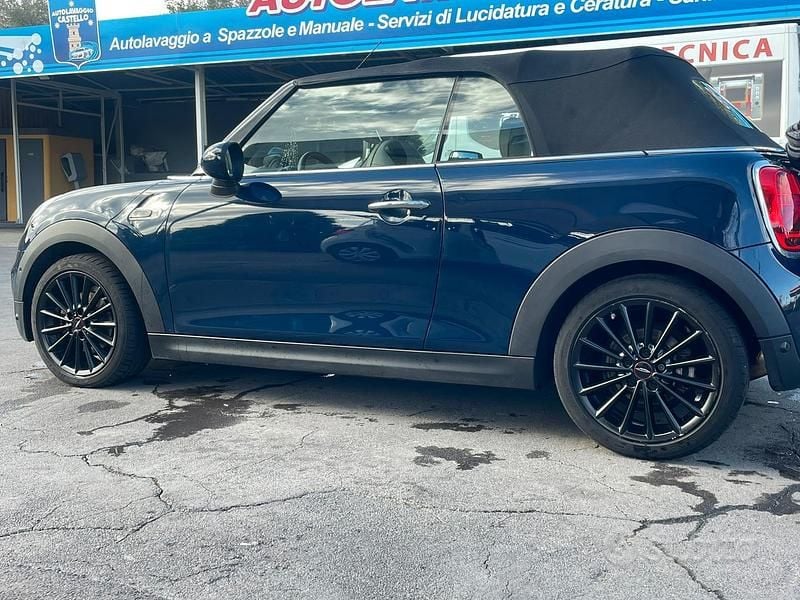 Usata Mini Cooper Cabriolet 2017 Blu Cabrio