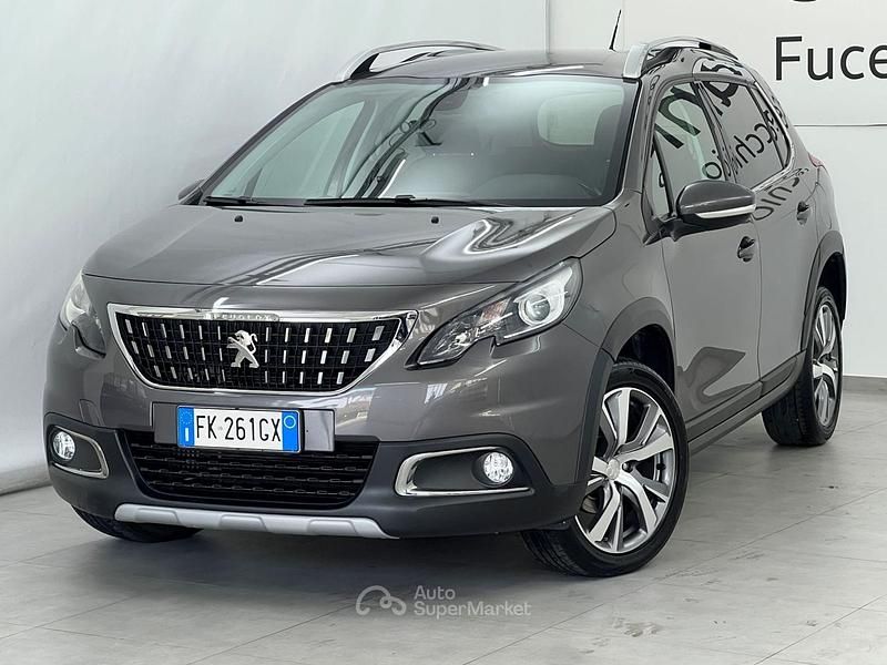 Grigio Usata 2017 Peugeot 2008 Allure SUV | 11.400 € (Ottimo prezzo) - Immagine 1/4