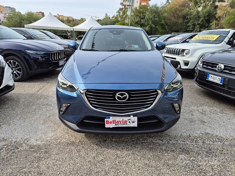 Usata Mazda CX-3 Exceed 105 CV (77 kW) 2018 Blu SUV