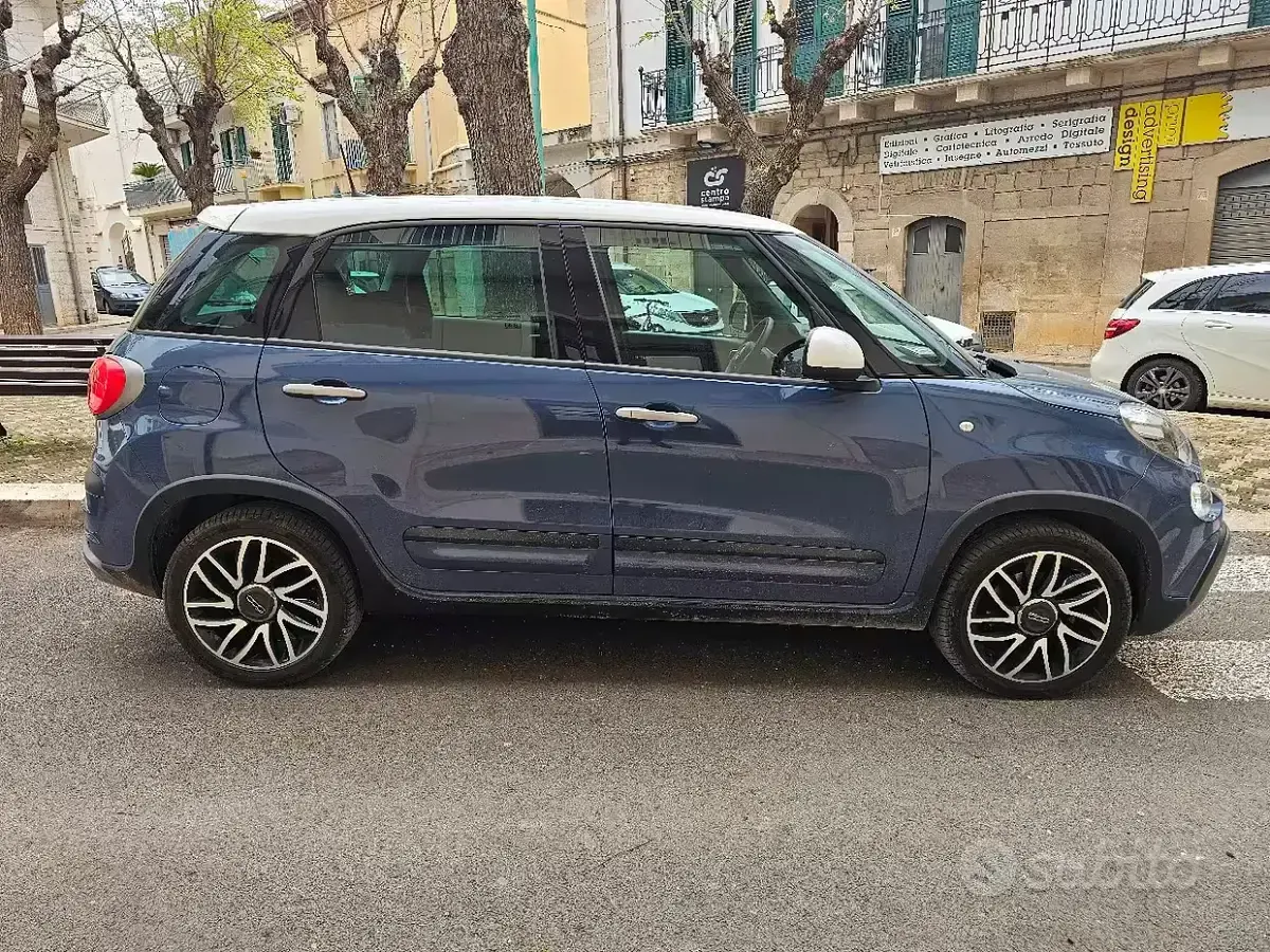 Usata Fiat 500L Cross 95 CV (69 kW) 2019 Blu Monovolume