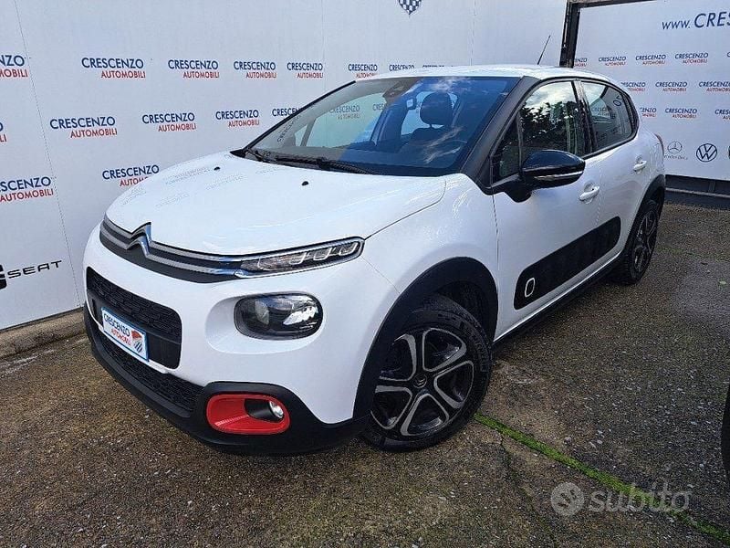 Usata Citroën C3 PureTech 82 CV (60 kW) 2018 Bianco Utilitaria