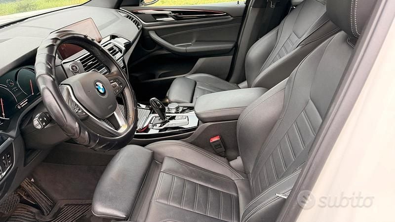 Usata BMW X3 Luxury Line 190 CV (139 kW) 2019 Bianco SUV