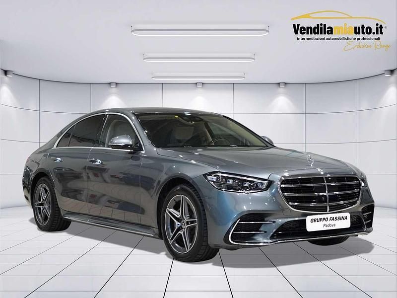 Usata Mercedes S580 AMG line 367 CV (269 kW) 2024 Grigio antracite Berlina