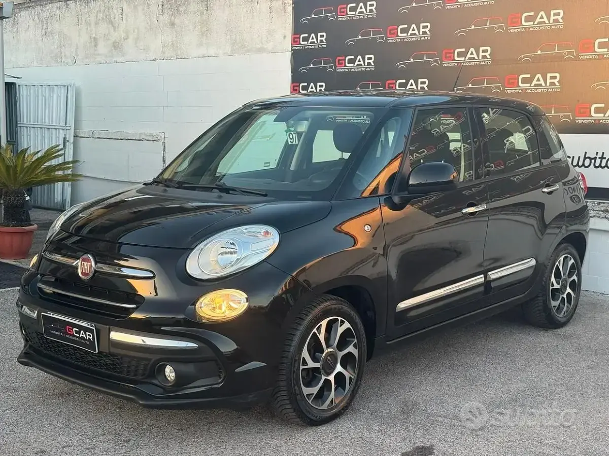 Usata Fiat 500L Lounge 95 CV (69 kW) 2017 Nero Monovolume