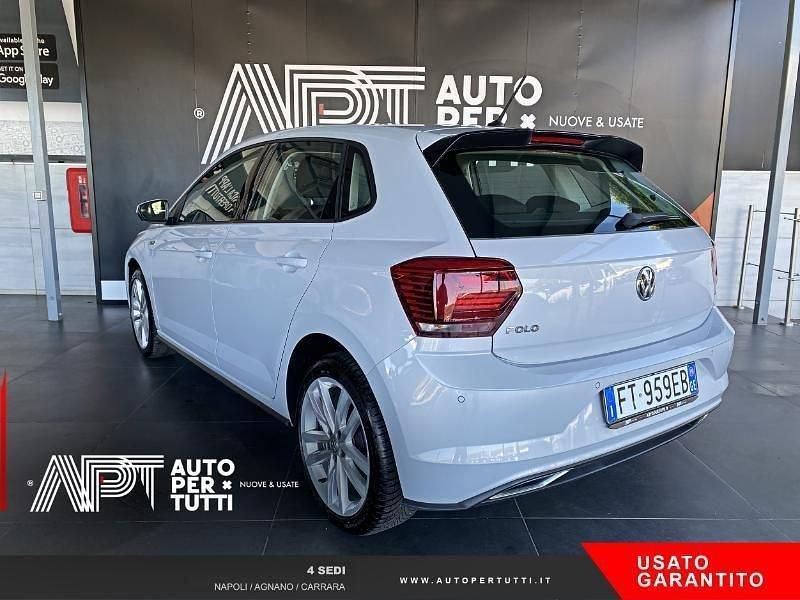 Usata VW Polo Highline 95 CV (69 kW) 2019 Bianco Utilitaria