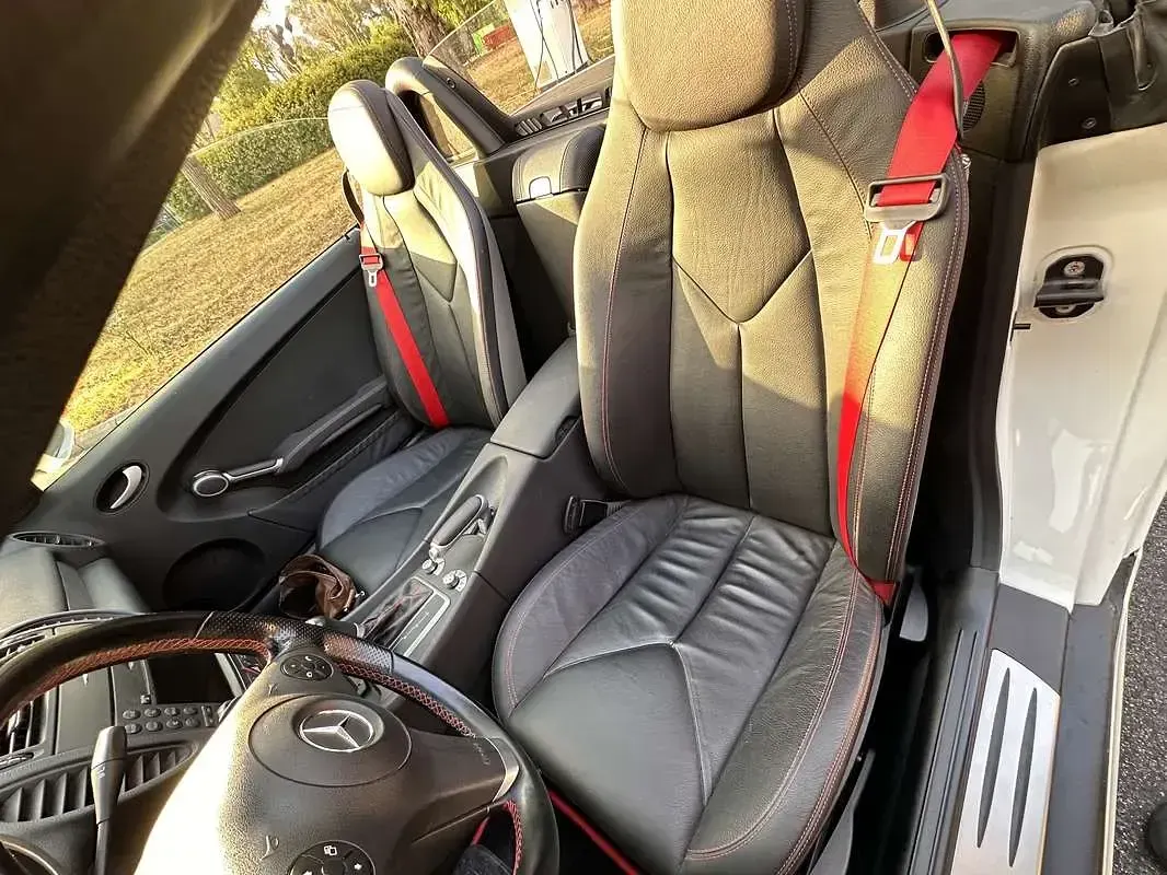 Usata Mercedes SLK200 184 CV (135 kW) 2010 Bianco Cabrio