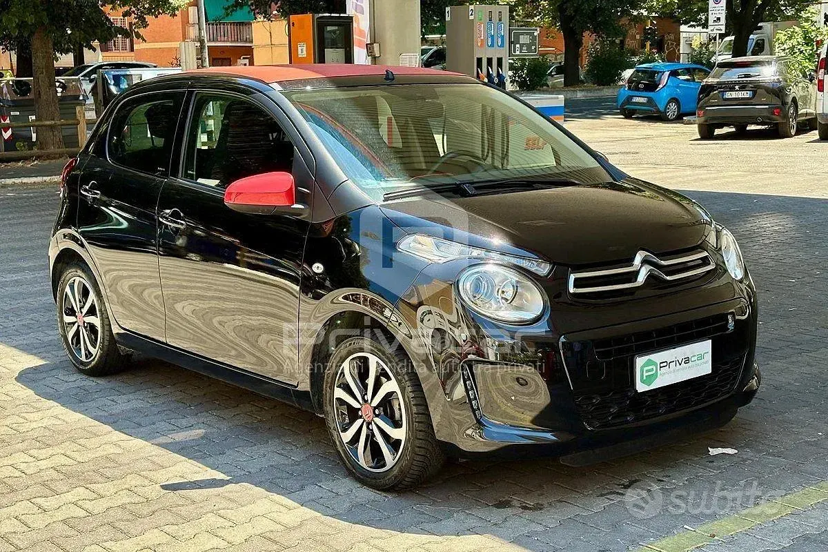 Usata Citroën C1 Shine 72 CV (52 kW) 2021 Nero Utilitaria