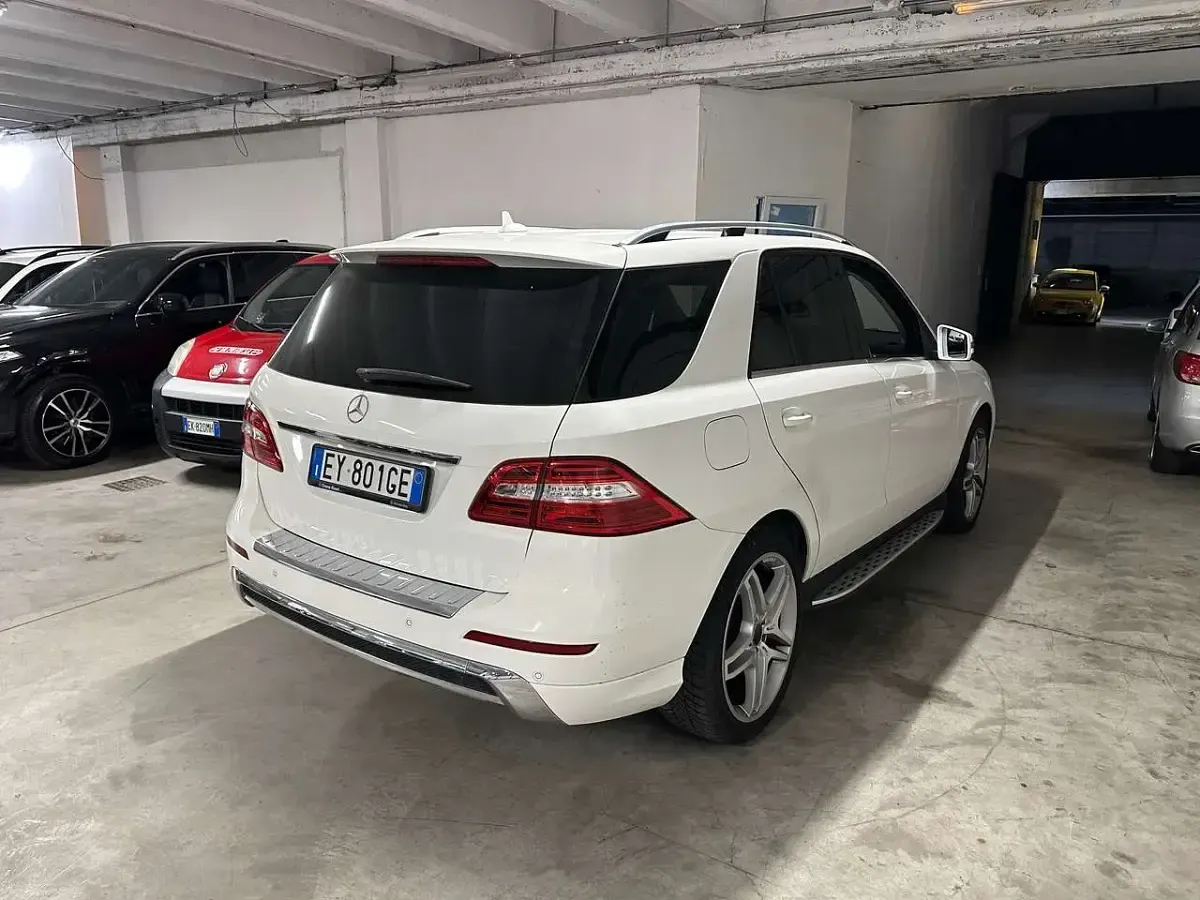 Usata Mercedes ML250 Premium 204 CV (150 kW) 2015 Bianco SUV