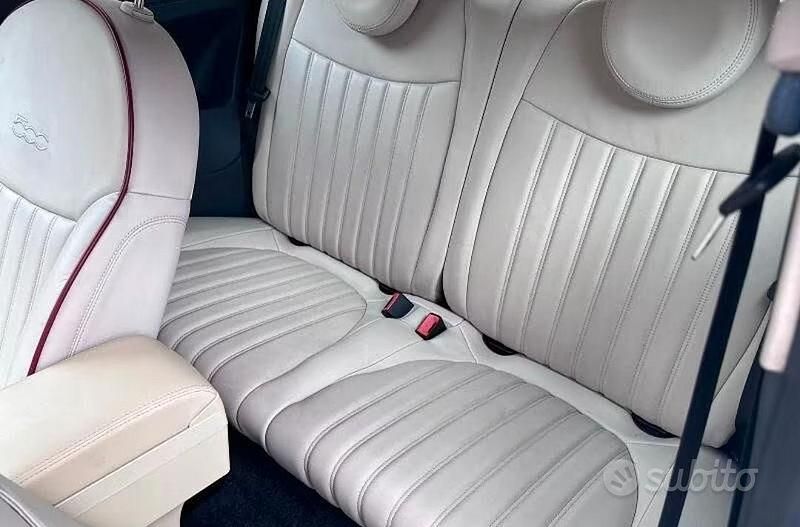 Usata Fiat 500C Rock 69 CV (50 kW) 2010 Bianco Cabrio