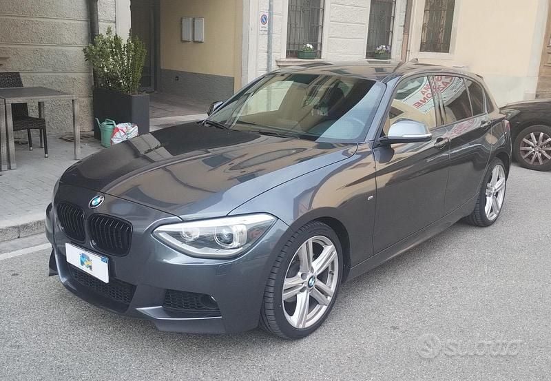Usata BMW 116 M Sport 116 CV (85 kW) 2015 Grigio Utilitaria