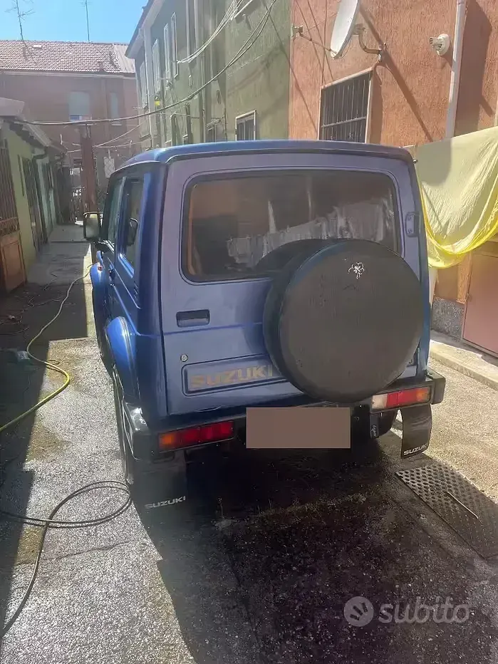 Usata Suzuki Samurai 69 CV (50 kW) 1998 Blu SUV