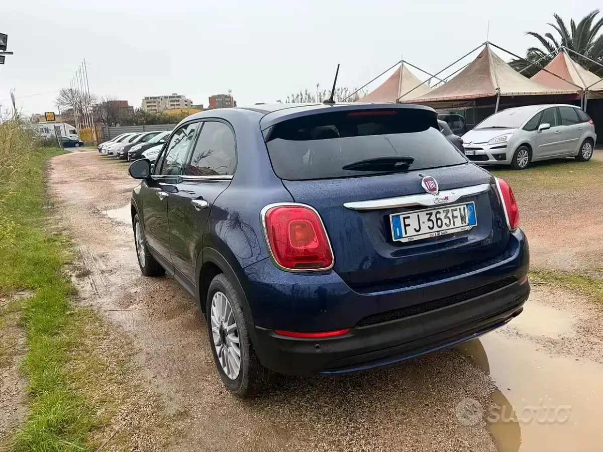 Usata Fiat 500X Lounge 120 CV (88 kW) 2017 Blu SUV