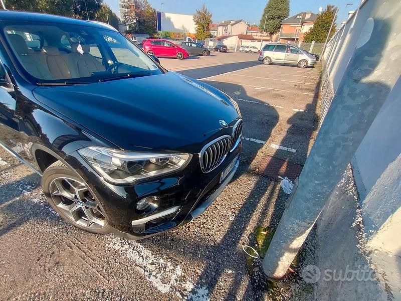 Usata BMW X1 xLine 150 CV (110 kW) 2017 Nero SUV