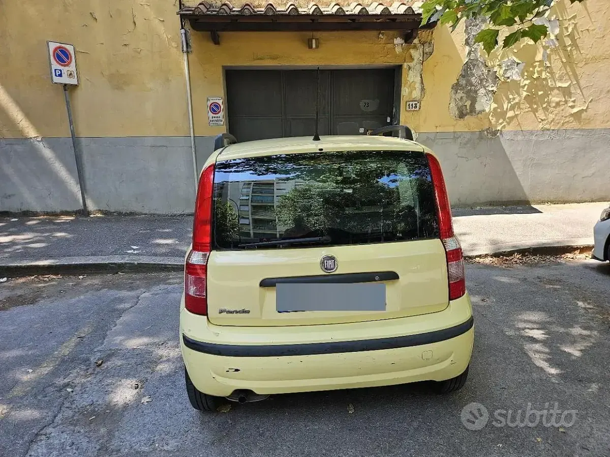 Usata Fiat Panda 60 CV (44 kW) 2008 Giallo Utilitaria