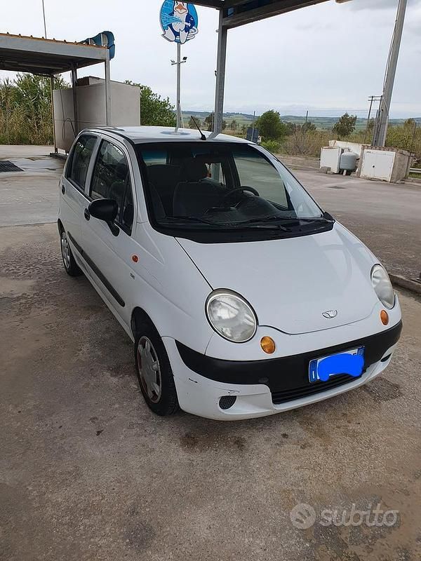 Usata Chevrolet Matiz 51 CV (37 kW) 2003 Bianco Utilitaria