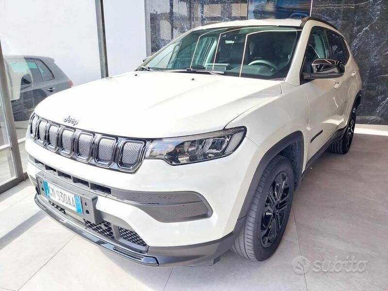 Usata Jeep Compass Night Eagle 131 CV (96 kW) 2023 Bianco SUV