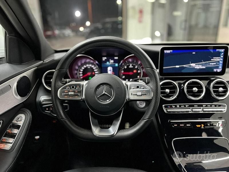 Usata Mercedes C220 Premium 194 CV (142 kW) 2019 Bianco Berlina