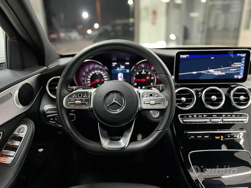 Usata Mercedes C220 Premium 194 CV (142 kW) 2019 Bianco Berlina