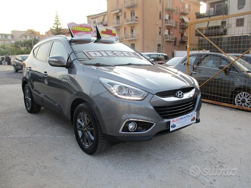 Usata Hyundai ix35 115 CV (84 kW) 2014 Grigio SUV