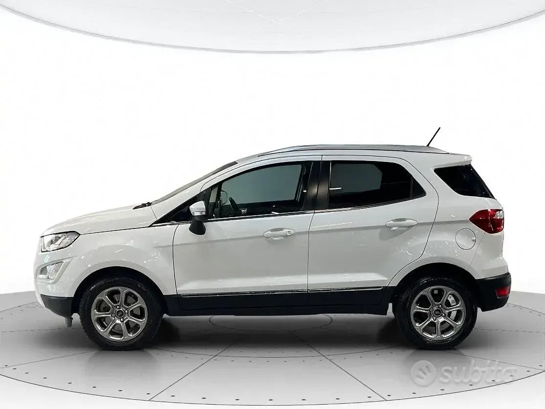 Usata Ford Ecosport Titanium 100 CV (73 kW) 2018 Bianco SUV