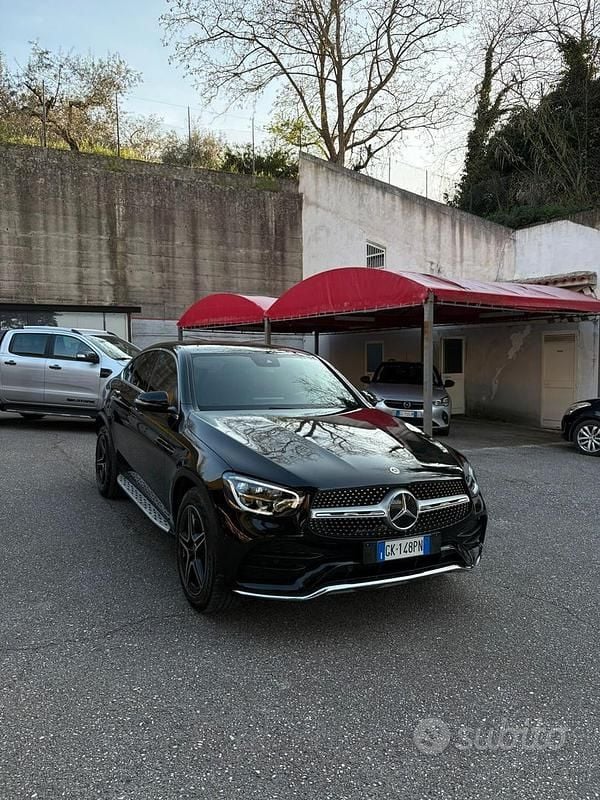 Usata Mercedes GLC300 Premium 245 CV (180 kW) 2022 Nero Coupé