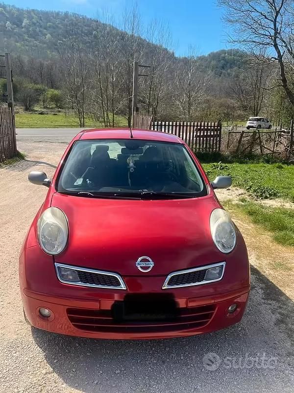 Usata Nissan Micra 2009 Rosso Berlina