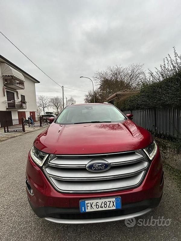Usata Ford Edge Vignale 180 CV (132 kW) 2017 Rosso SUV