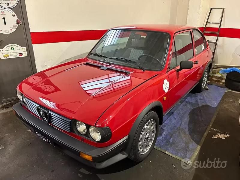 Usata Alfa Romeo Alfasud Sprint Ti 1982 Rosso Coupé