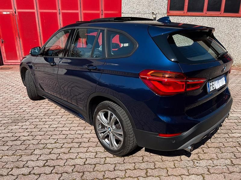 Usata BMW X1 Sport Line 190 CV (139 kW) 2016 Blu SUV