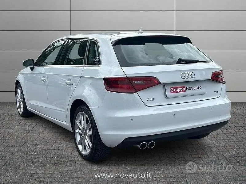 Usata Audi A3 Ambiente 150 CV (110 kW) 2016 Bianco Berlina